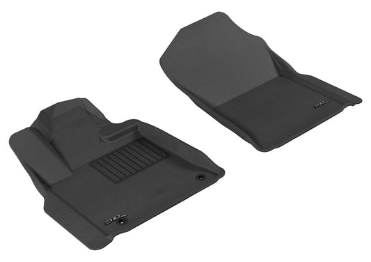 3D MAXpider Kagu Front Floor Mats for 2012-2020 Toyota Sequoia/Tundra