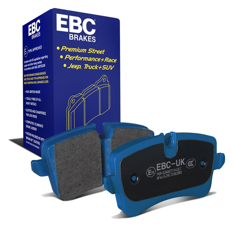 EBC 11-17 Audi A8 Quattro 6.3L Bluestuff Rear Brake Pads DP52082NDX