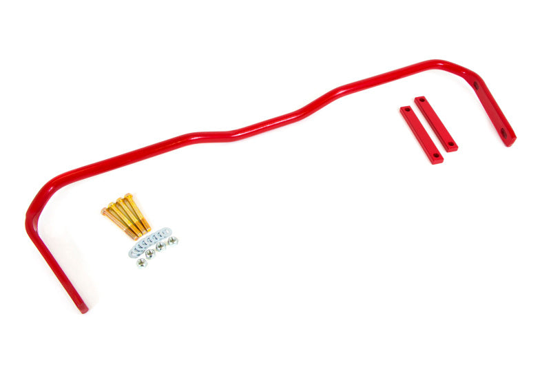 UMI Performance 3665-R Solid 1in Rear Sway Bar Red for 1965-1970 B-Body