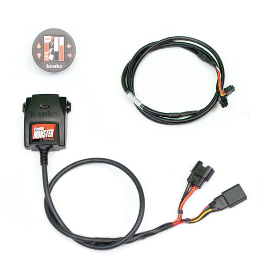 Banks Power Pedal Monster® Kit, Molex MX64, 6 Way, For Use With iDash® 1.8