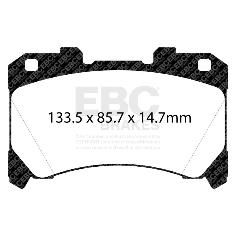 EBC Racing 2023+ Toyota GR Corolla RP-X Front Brake Pads DP82430RPX