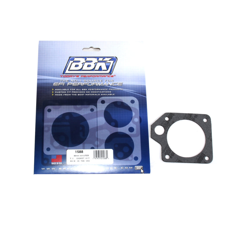 BBK Performance 1588 Throttle Body Gasket Kit 66mm for 1990-2000 Ford Ranger / Explorer (4.0L)
