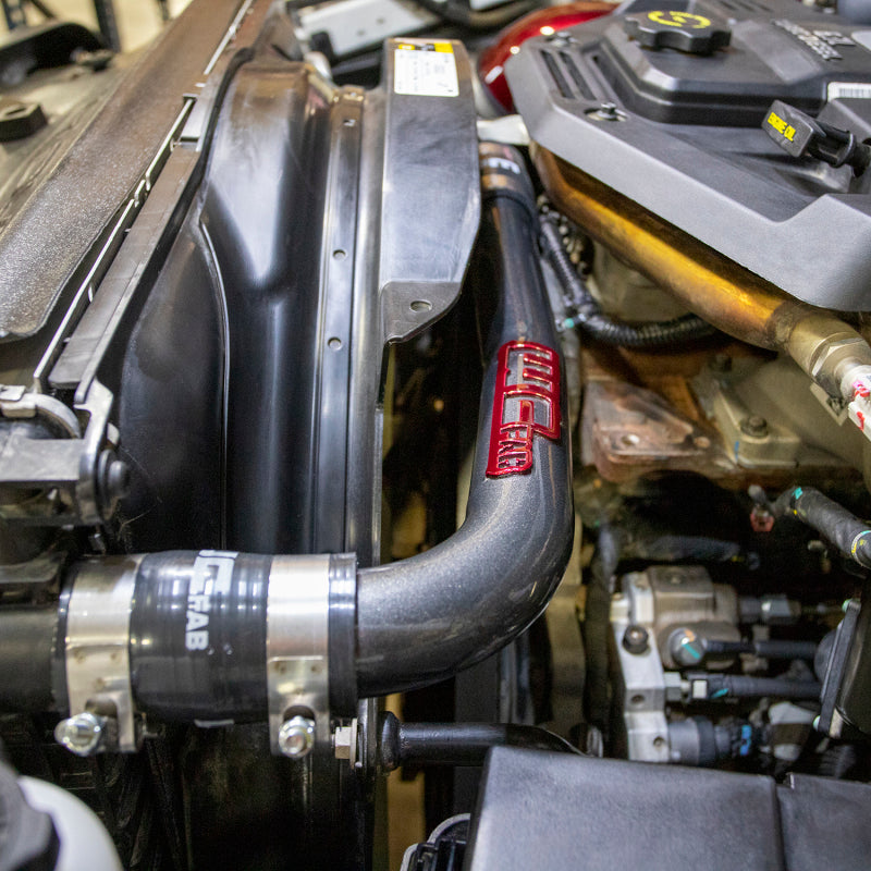 Wehrli Custom Fabrication WCF100517-CR Upper Coolant Pipe Candy Red for 2010-2018 Dodge Ram / Ram 2500 / 3500 6.7L Cummins