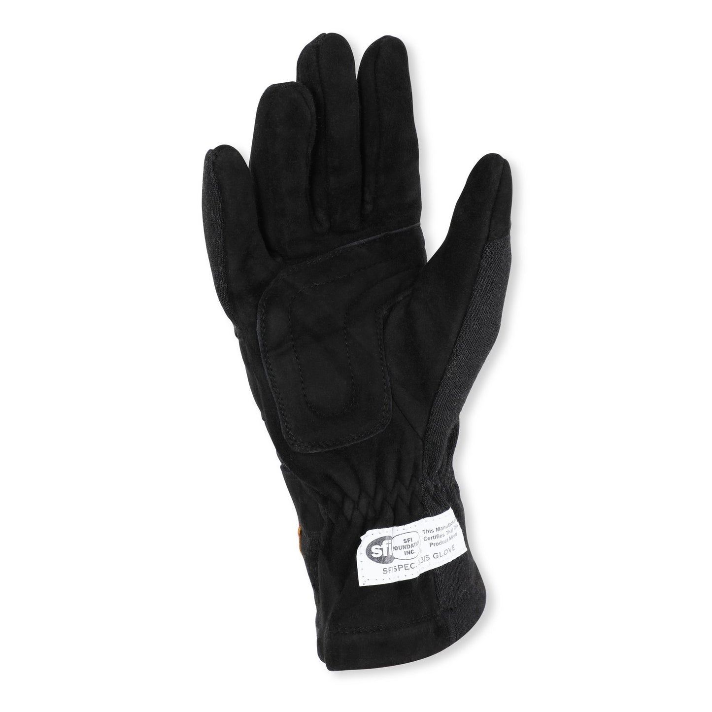 RaceQuip 355003 Black 2-Layer SFI-5 Glove - Medium