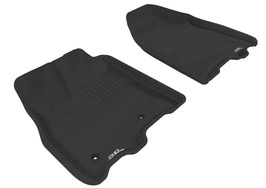 3D MAXpider Kagu Front Floor Mats for 2011-2012 Toyota Sienna