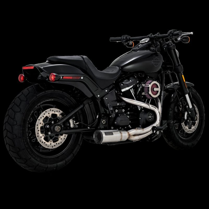 Vance & Hines 27331 Hi-Output 2-1 PCX Exhaust Brushed for 2018-2024 Harley-Davidson Softail