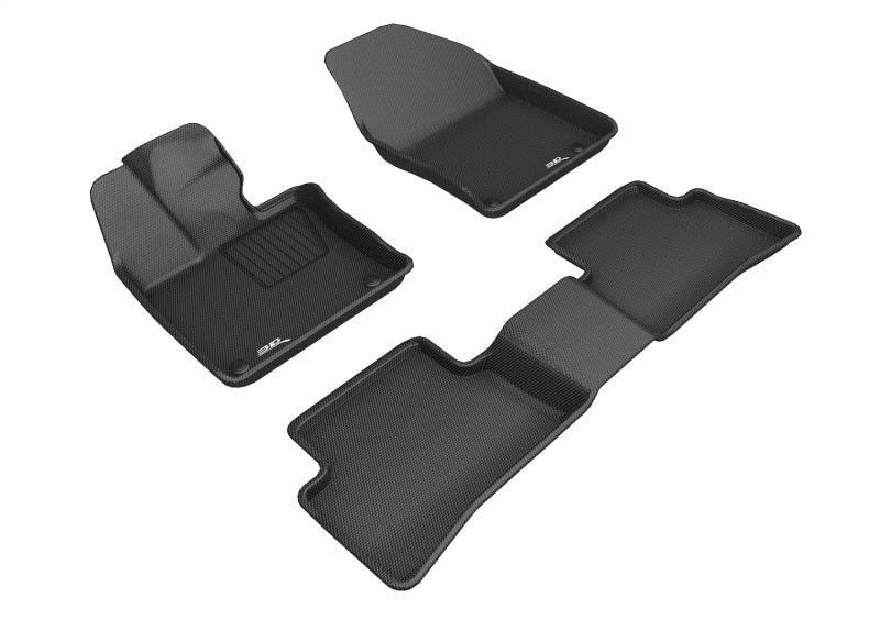 3D MAXpider Kagu Front & Rear Floor Mats for 2018-2022 Lexus RX350L/RX450hL