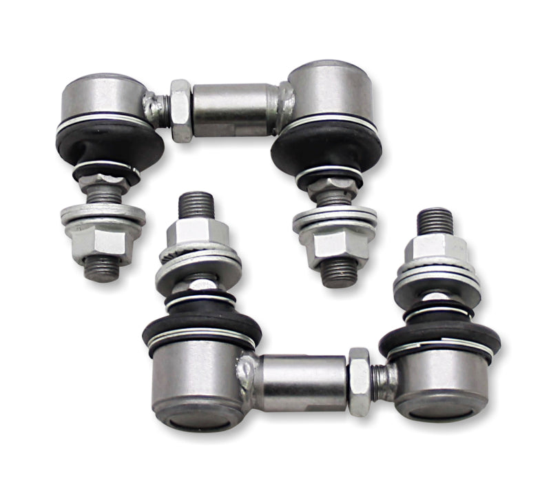 SuperPro Front Sway Bar Link Kit - Heavy Duty Adjustable (75mm-85mm Length, 12mm Studs)
