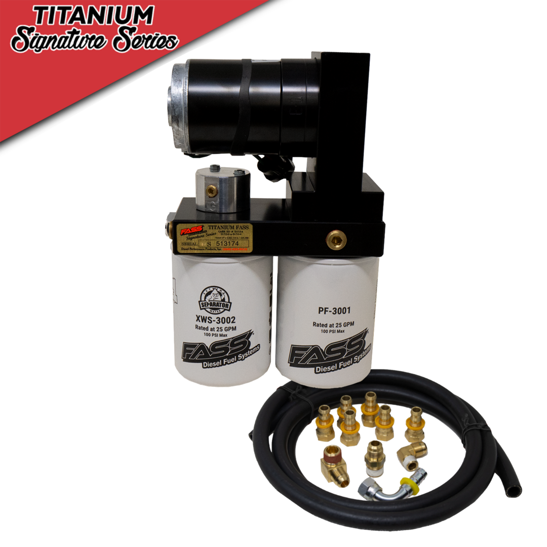 FASS Titanium Signature Series 100GPH Fuel System for GMC/Chevrolet 1992–2000 Turbo Diesel 6.5L