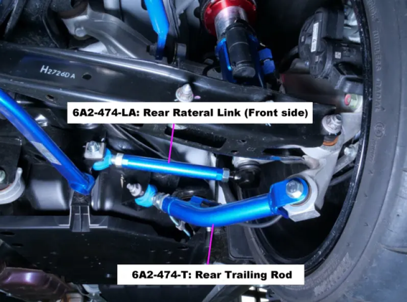 Cusco 2022+ Subaru Crosstrek Adj Front Camber Control Arm Set 6A2 474 LA