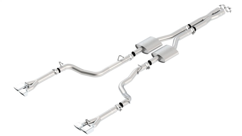 Borla 140436 Cat-Back Exhaust System ATAK for 2011-2014 Dodge Challenger SRT-8 (6.4L V8)