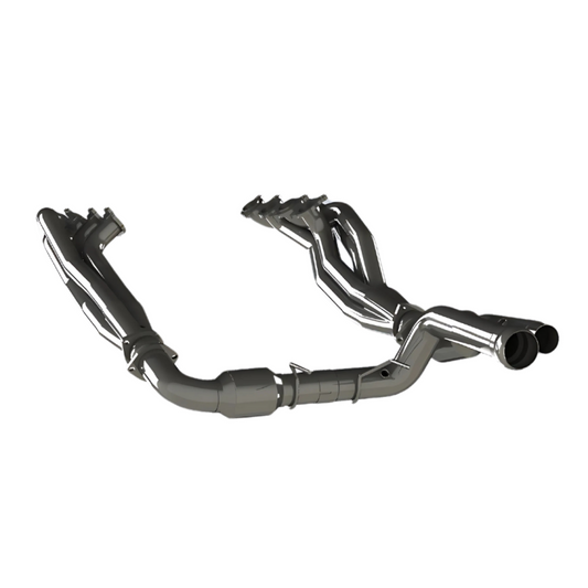 Kooks 1372H640 for 2022+ Ford F-150 Raptor R 5.2L 4V. 2in Header and H.O. Green Catted Conn.