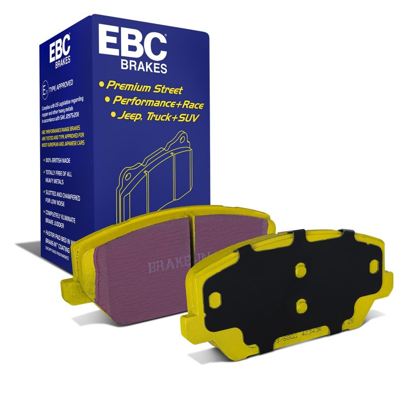 EBC 2019+ Hyundai Veloster N (2nd Gen) 2.0L Turbo Yellowstuff Front Brake Pads DP42343R