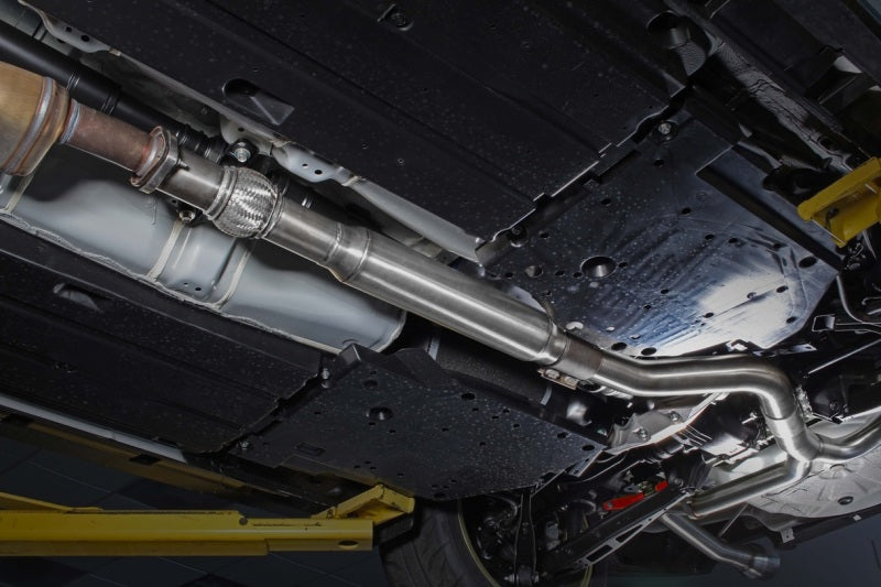 PERRIN 22-26 Subaru WRX Stainless Steel Midpipe w/Resonator 3in. (Fits OEM/Aftermarket Mufflers)
