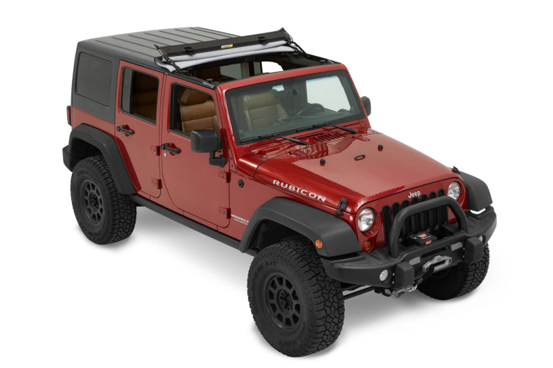 Bestop 07-18 Jeep Wrangler JK Sunrider For Hardtop (Black Diamond 2-Door Or 4-Door)