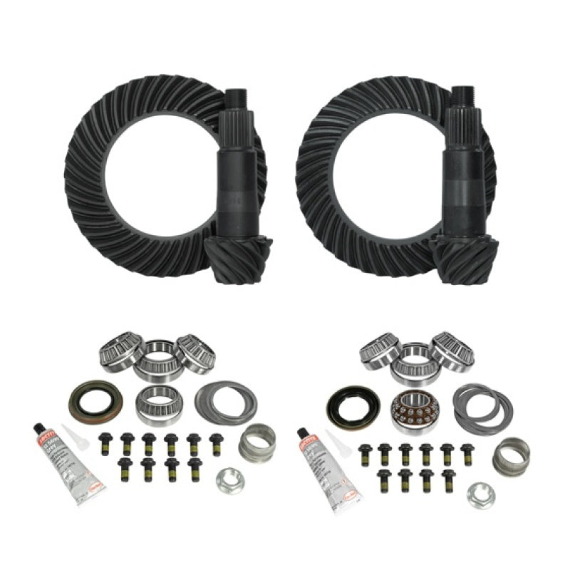 Yukon Gear & Axle YGK067 & Install Kit Package for Jeep Rubicon JL/JT with D44 Front & Rear in a 4.56 Ratio