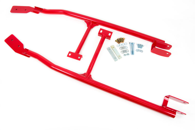 UMI Performance 2070-R Subframe Connectors 3-Point Budget Bolt-In Red