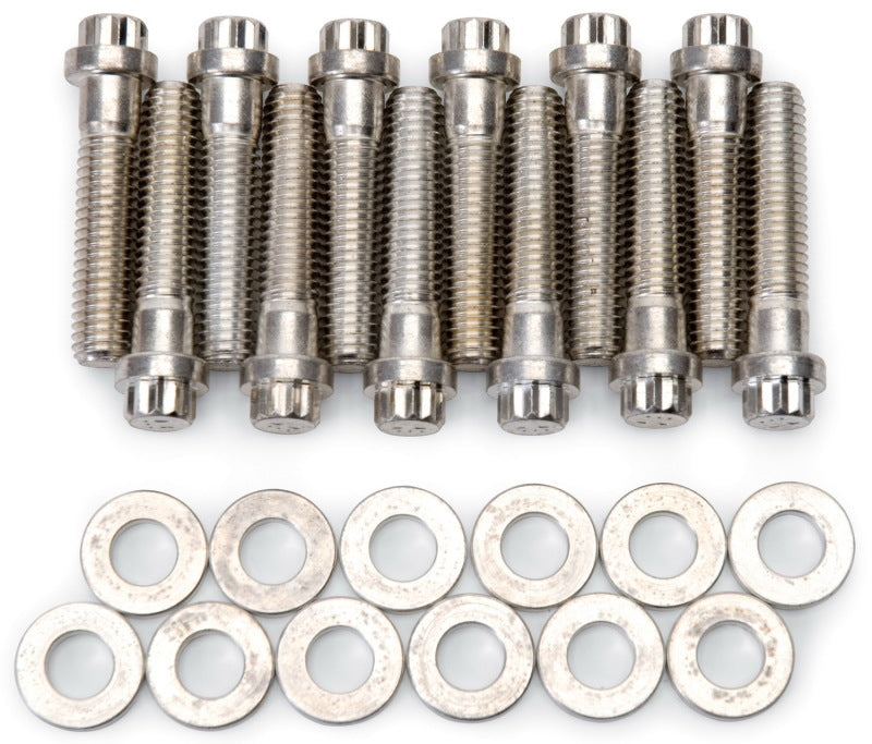 Edelbrock 8579 Plated Intake Bolt Kit for 2176
