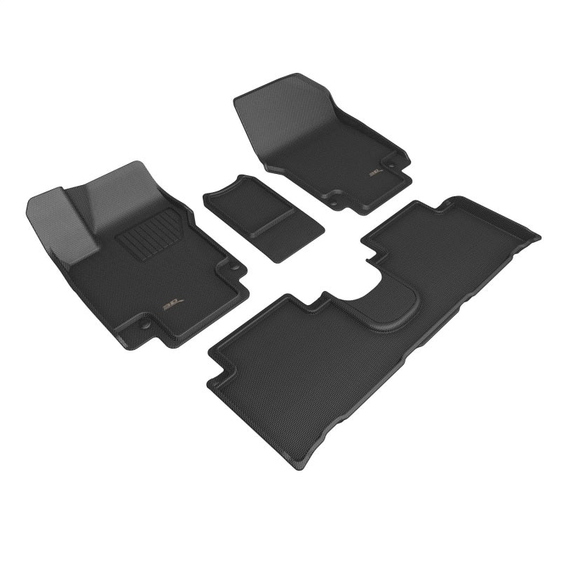 3D MAXpider Kagu Front & Rear Floor Mats for 2022-2023 Hyundai Ioniq 5