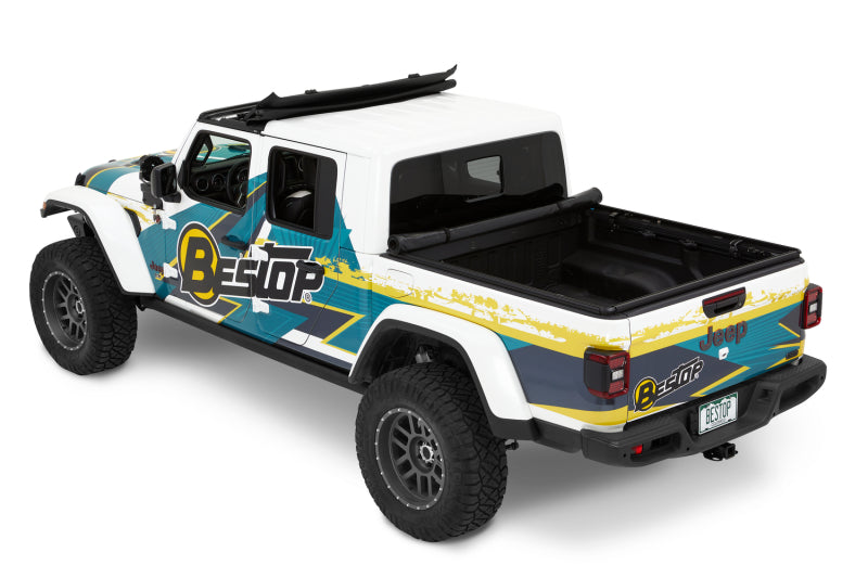 Bestop 20-26 Jeep Gladiator 5 Ft Bed Supertop Required Supertop Truck 2 Tonneau (Blk Diamond)