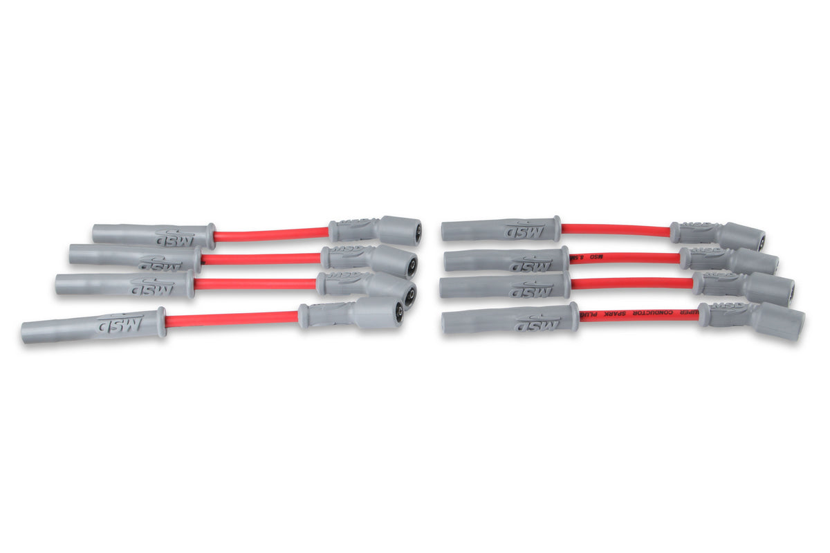 MSD 33829 Wire Set, Super Conductor 8.5MM GM LS/LT Red