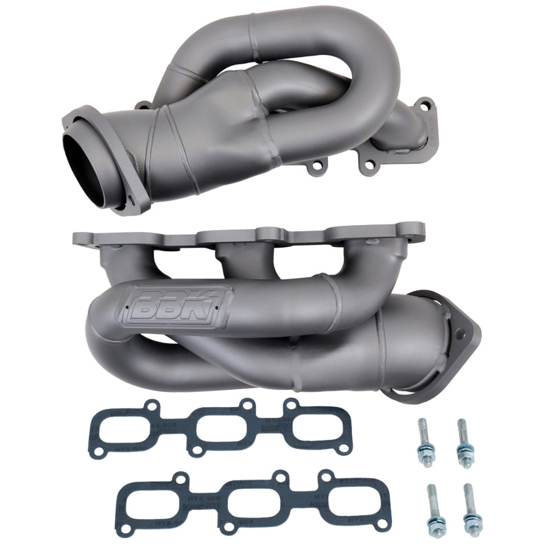 BBK Performance 1442 Shorty Headers 1-5/8 Titanium Ceramic for 2011-2017 Ford Mustang 3.7L V6