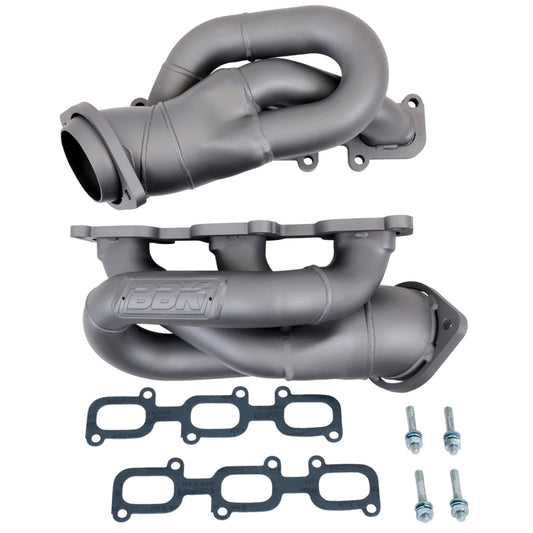 BBK Performance 1442 Shorty Headers 1-5/8 Titanium Ceramic for 2011-2017 Ford Mustang 3.7L V6