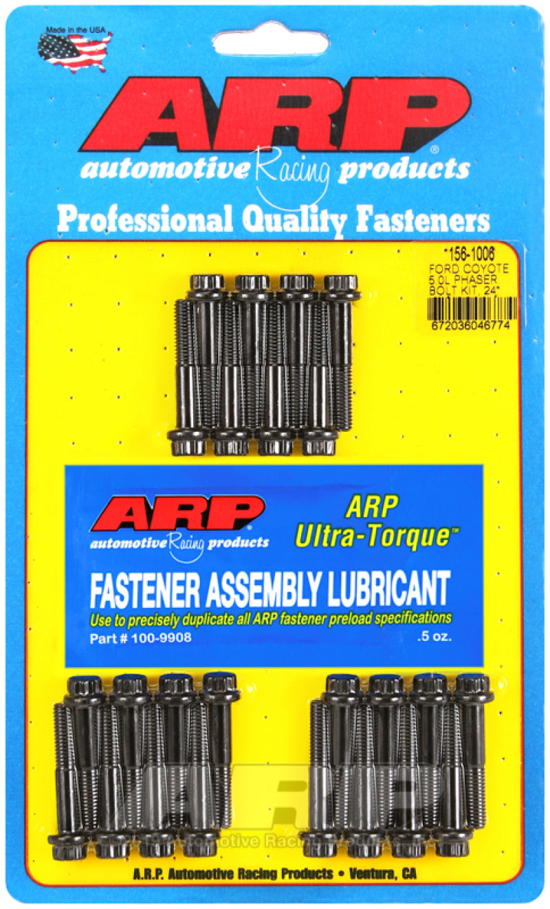 ARP 156-1006 for Ford Coyote 5.0L Cam Drive Bolt Kit
