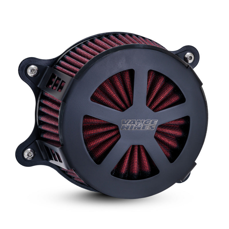 Vance & Hines 41466 Radiant V Intake Black for 1999-2017 Harley-Davidson Models