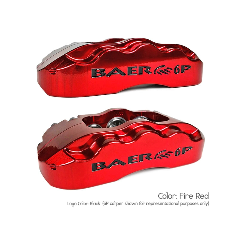 Baer Brakes 05-14 Ford Mustang 14in Pro+ Rear SDZ Brake Kit - Fire Red