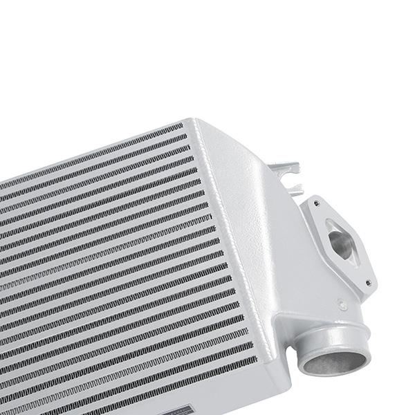 Mishimoto 08-14 Subaru WRX Top-Mount Intercooler Kit - Powder Coated Silver & Black Hoses - #MMTMIC-WRX-08SLBK