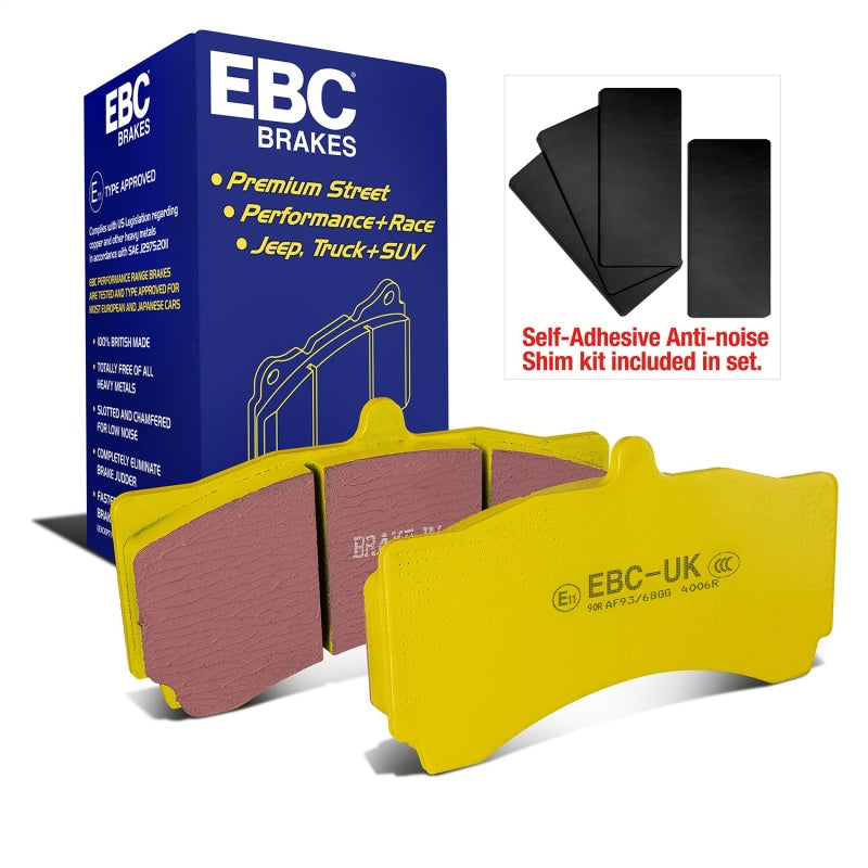 EBC Brakes Yellowstuff Performance Brake Pads DP4006R