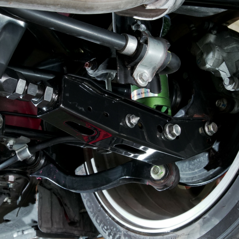 BLOX Racing Rear Lower Control Arms - Black (2013+ Subaru BRZ/Toyota 86 / 2008-2023 Subaru WRX/STI) BXSS-50010-BK