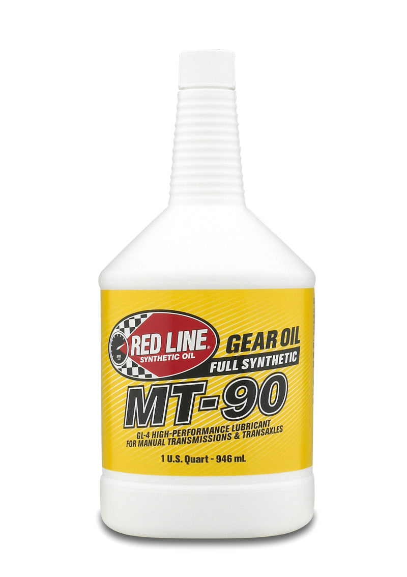Red Line 50304 MT-90 75W90 Gear Oil - Quart (12 Pack)