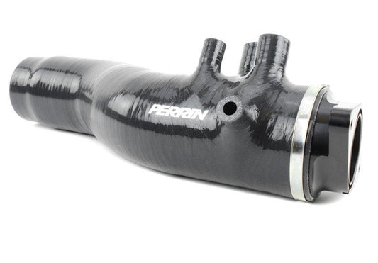 PERRIN 15-21 Subaru WRX / 14-18 Forester XT Turbo Inlet Hose 3in. w/ Turbo Adapter Flange - Black