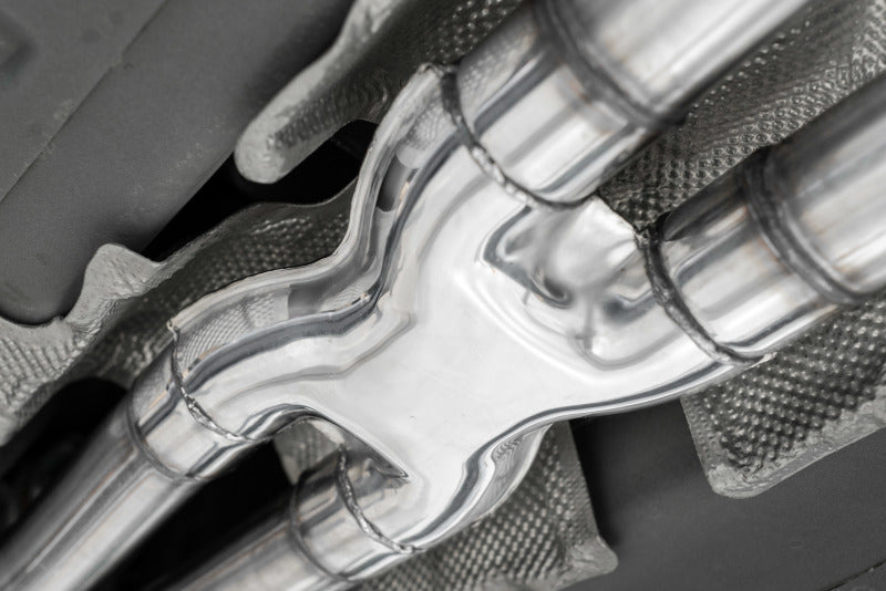 MBRP S7111AL Armor Lite Cat-Back Exhaust - Quad Rear Exit | 2015-2023 Dodge Challenger 3.6L V6