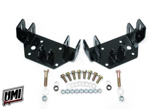 UMI Performance 2335 Front Upper A-Arm Mounts Adjustable Coil Over Only