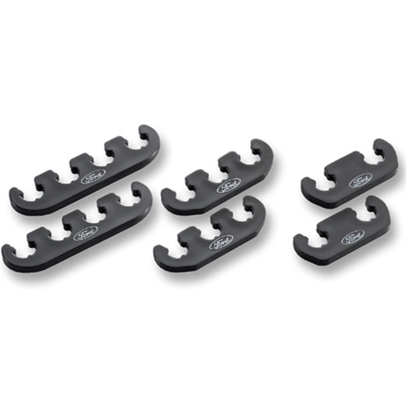 Ford Racing Wire Dividers 4 to 3 to 2 - Black with White Ford Logo