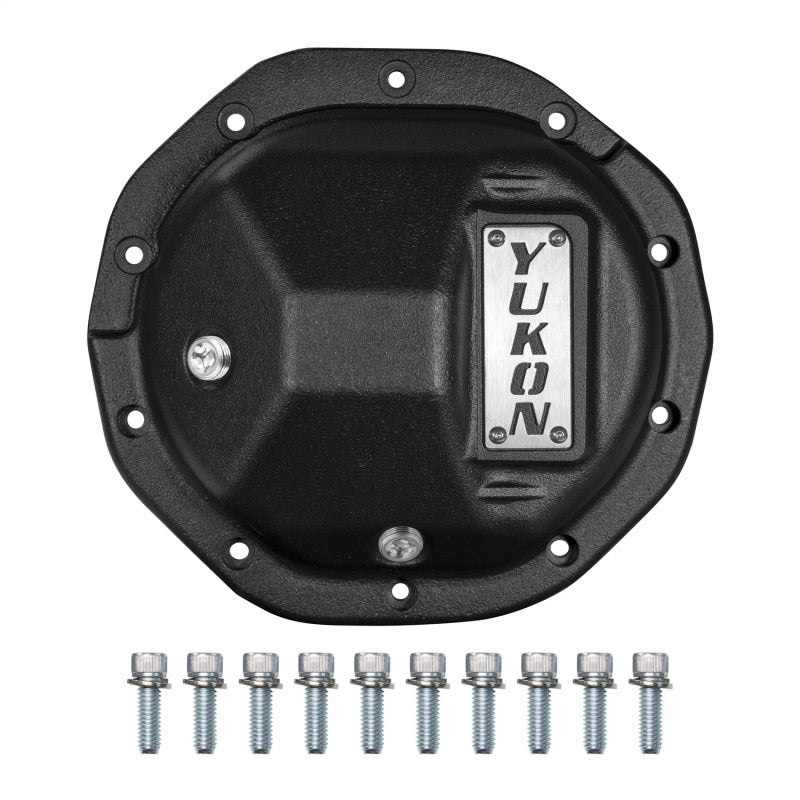 Yukon Gear & Axle YHCC-GM8.5-S Hardcore Diff Cover for 8.5inch GM Rear w/ 5/16inch Cover Bolts