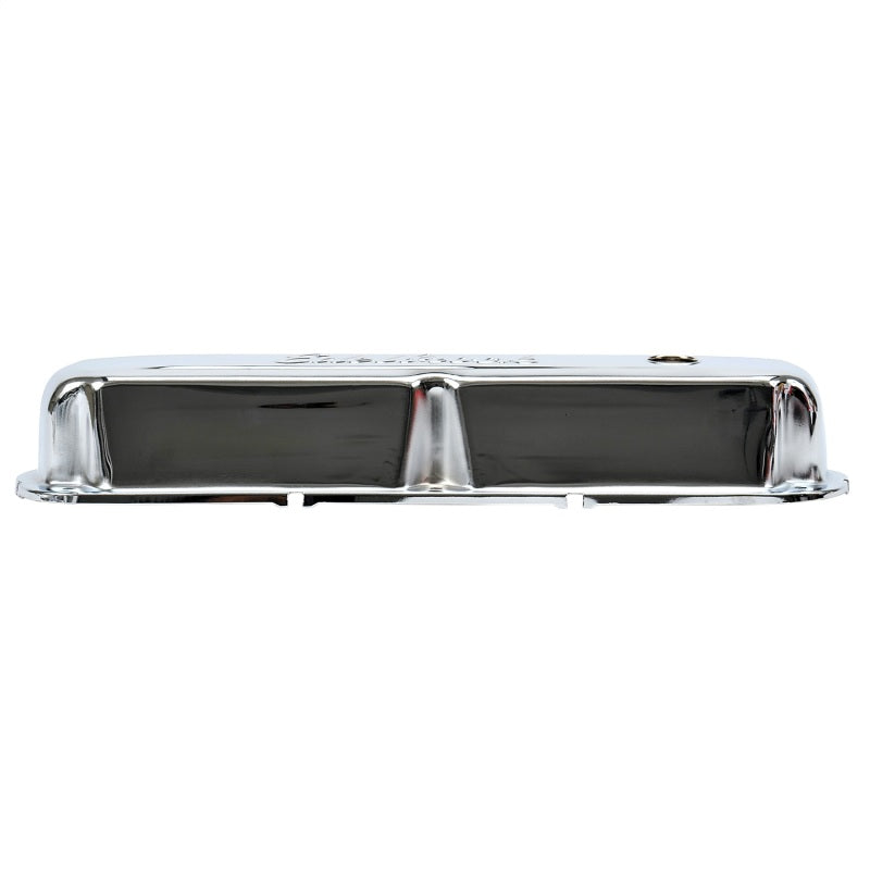Edelbrock 4495 Valve Cover Signature Series Chrysler 1965-1991 318-340-360 CI V8 Chrome