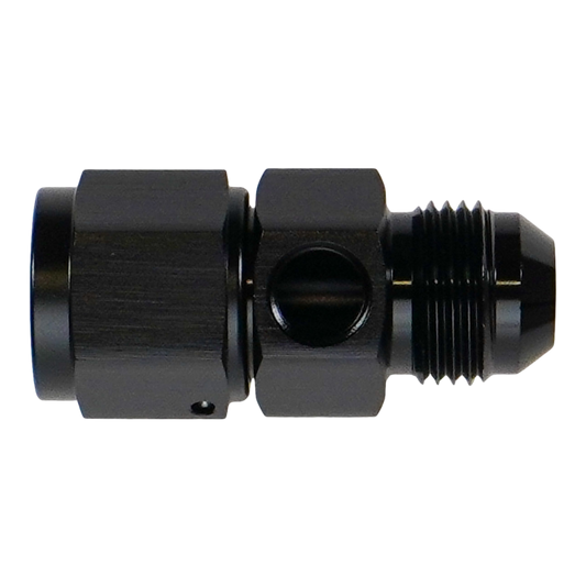 DeatschWerks 8AN Male Flare to Female Flare Swivel with 1/8th NPT