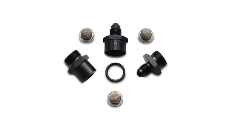 Vibrant Inline Fuel/Oil Filter Set (Size -3AN) Includes 3 filters