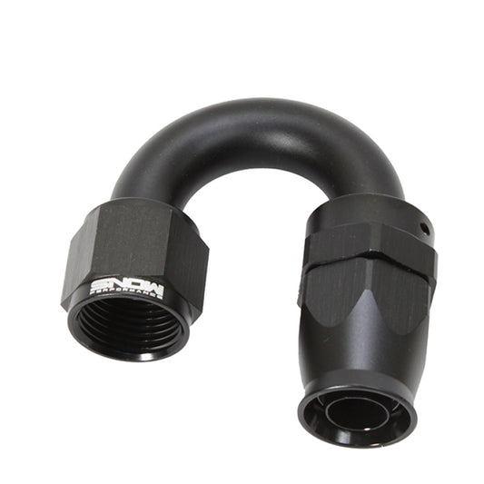Snow Performance SNF-60118 -10AN 180 Degree PTFE Hose End (Black)