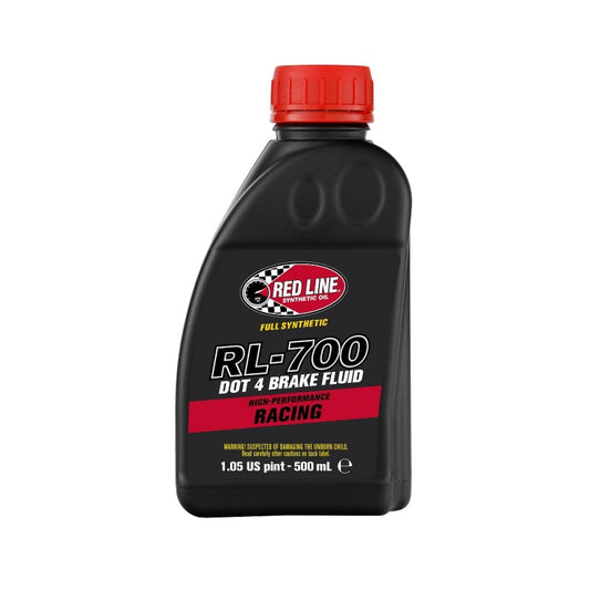 Red Line 90405 RL-700 Racing Brake Fluid DOT 4 - 16 oz (6 Pack)