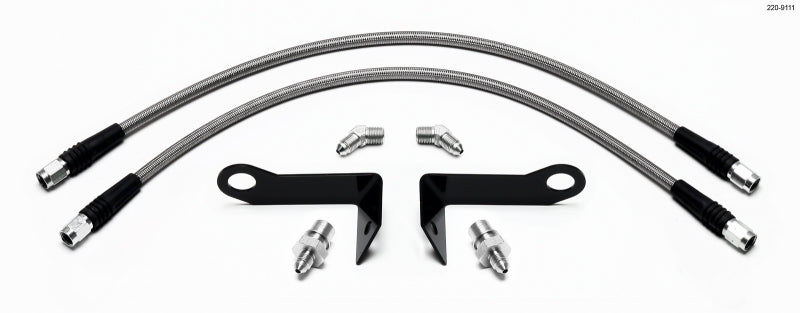 Wilwood Flexline Kit Front 2005-08 Ford Mustang w/ SL4 or SL6 Caliper - #220-9111