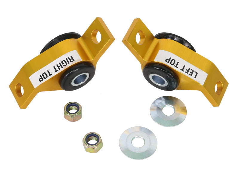 Whiteline KCA319A Front Lower Control Arm Anti-dive Caster Kit for 1990-2004 Subaru Legacy, 1993-2001 Subaru Impreza