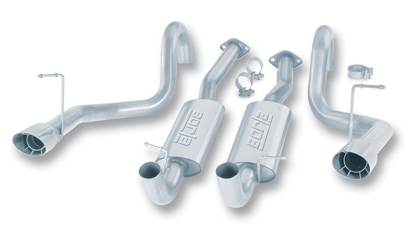 Borla 14445 94-95 Mustang GT/Cobra V8 5.0L SS Catback Exhaust - #14445