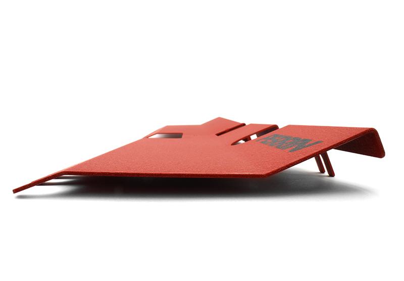 PERRIN 15-21 Subaru WRX/STI Radiator Shroud (With/Without OEM Intake Scoop) - Red