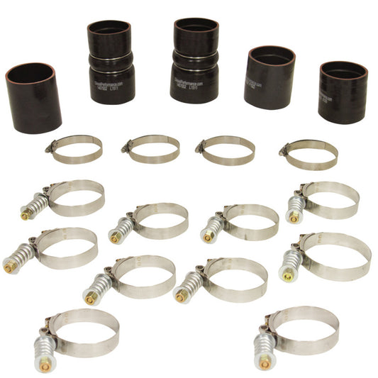 BD Diesel Intercooler Hose & Clamp Kit - 1999-2003 Ford 7.3L PowerStroke 1047030