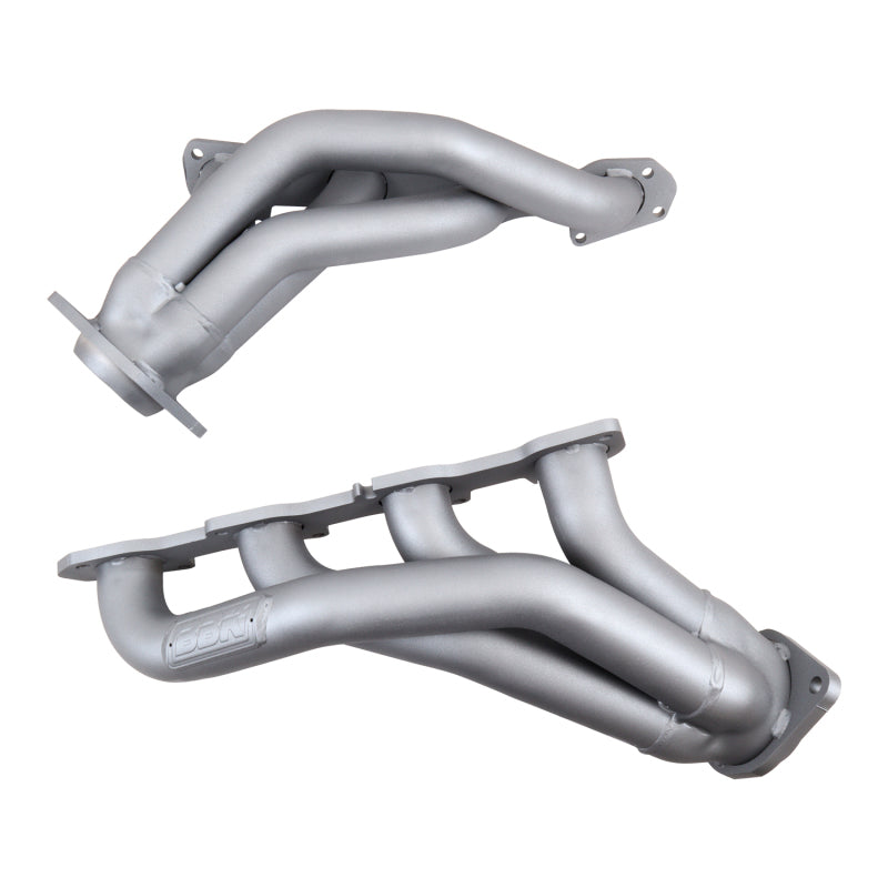 BBK Performance 4013 Shorty Headers 1-7/8 Titanium Ceramic for 2005-2010 Chrysler 300, Dodge Charger / Challenger / Magnum SRT8 (6.1L Hemi)